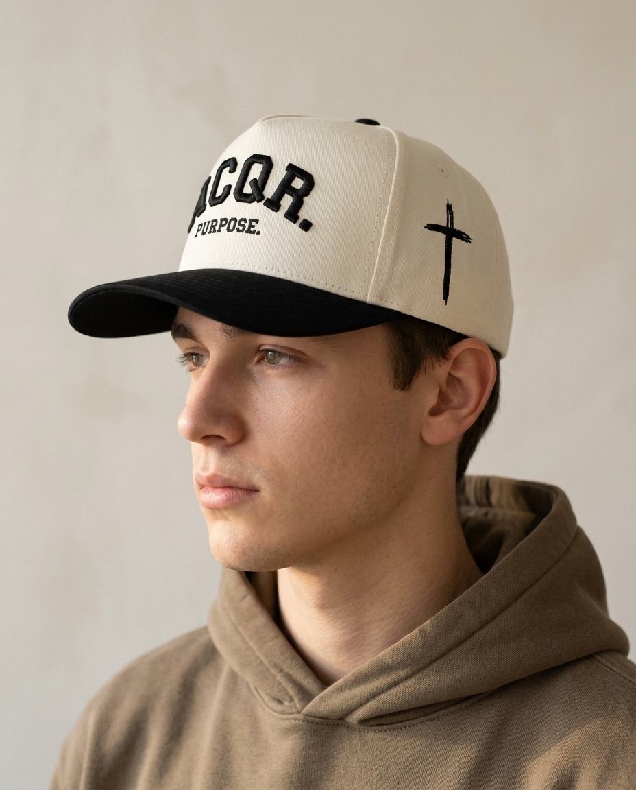 ACQR. Purpose Cap back view