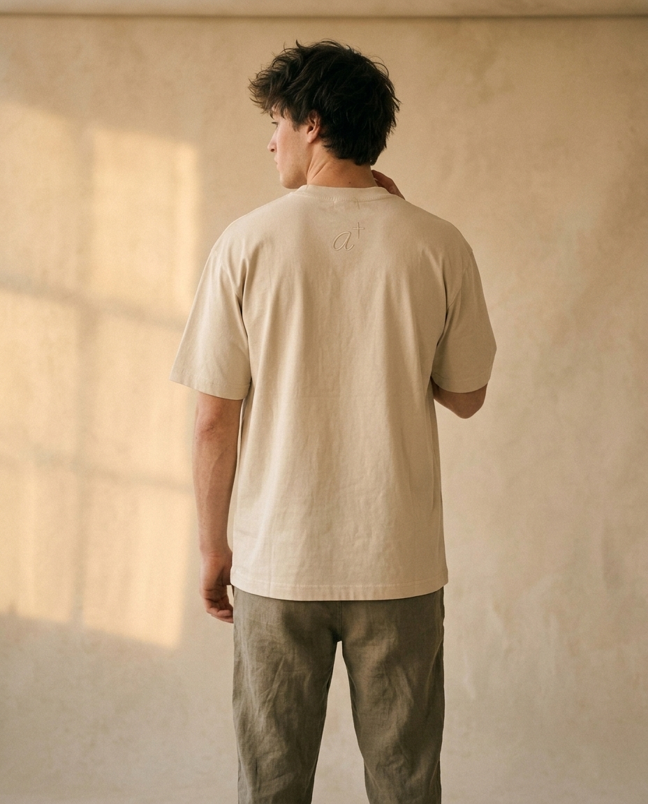 Acquire Tee — Bone view 2