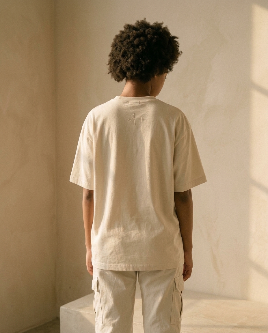 Acquire Tee — Pilgrim back view